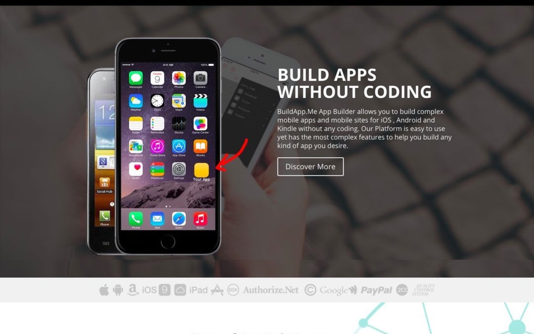 Drag & Drop Mobile APP Development System