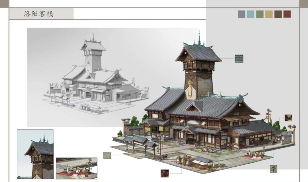 Anime Scene 3D Model